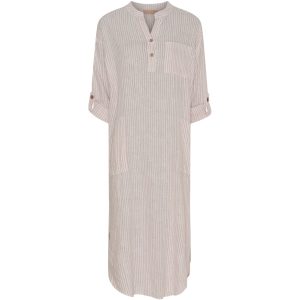 Marta Du Chateau dame kjole MdcNess - Panna Old Rose 2017 Stripe