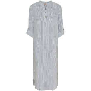 Marta Du Chateau dame kjole MdcNess - Panna Jeans 1395 Stripe